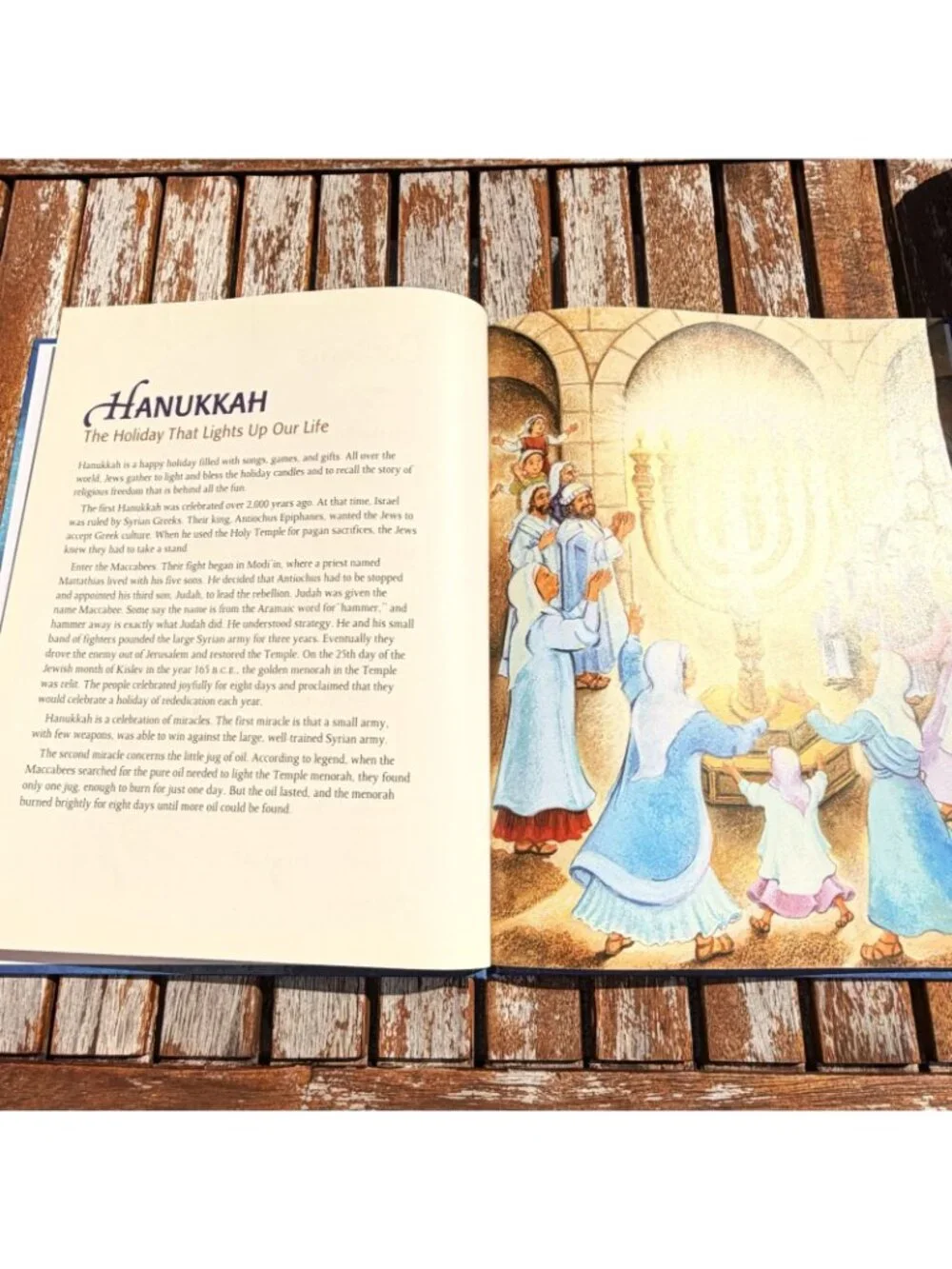 Hanukkah Around World Tami Lehman-Wilzig Childrens Book Games Recipes Ex Library